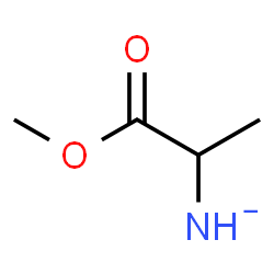 ChemSpider 2D Image | (1-Methoxy-1-oxo-2-propanyl)azanide | C4H8NO2