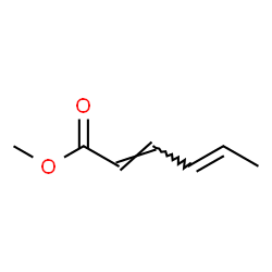 ChemSpider 2D Image | Methyl (2E,4E)-2,4-hexadienoate | C7H10O2