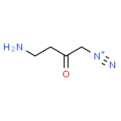 ChemSpider 2D Image | 4-Amino-2-oxo-1-butanediazonium | C4H8N3O