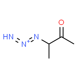 ChemSpider 2D Image | 1-(3-Oxo-2-butanyl)-1,2-triazadien-2-ium | C4H8N3O