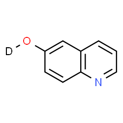 ChemSpider 2D Image | 6-Quinolin(~2~H)ol | C9H6DNO