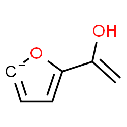 ChemSpider 2D Image | 5-(1-Hydroxyvinyl)furan-2-ide | C6H5O2