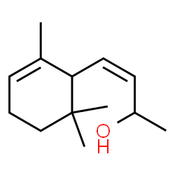 ChemSpider 2D Image | (3Z)-4-(2,6,6-Trimethyl-2-cyclohexen-1-yl)-3-buten-2-ol | C13H22O