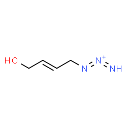 ChemSpider 2D Image | 1-[(2E)-4-Hydroxy-2-buten-1-yl]-1,2-triazadien-2-ium | C4H8N3O