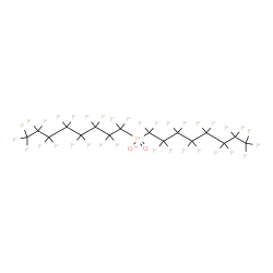 ChemSpider 2D Image | Bis(heptadecafluorooctyl)phosphinate | C16F34O2P
