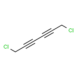 ChemSpider 2D Image | 1,6-Dichloro-2,4-hexadiyne | C6H4Cl2