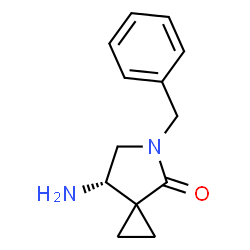 ChemSpider 2D Image | (S)-7-Amino-5-benzyl-5-azaspiro[2.4]heptan-4-one | C13H16N2O