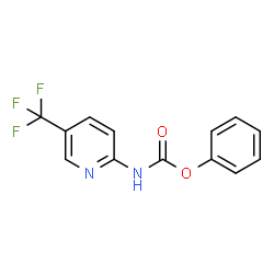 ChemSpider 2D Image | Phenyl-[5-(trifluormethyl)pyridin-2-yl]carbamat | C13H9F3N2O2
