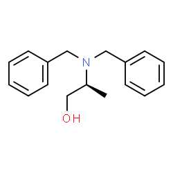 ChemSpider 2D Image | (2S)-2-(Dibenzylamino)-1-propanol | C17H21NO