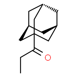 ChemSpider 2D Image | 1-[(3r)-Adamantan-1-yl]-1-propanone | C13H20O