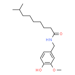 ChemSpider 2D Image | Dihydrocapsaicin | C18H29NO3