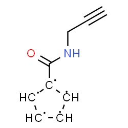 ChemSpider 2D Image | 1-(2-Propyn-1-ylcarbamoyl)-1,2,3,4,5-cyclopentanepentayl | C9H8NO