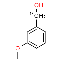 ChemSpider 2D Image | (3-Methoxyphenyl)(~13~C)methanol | C713CH10O2