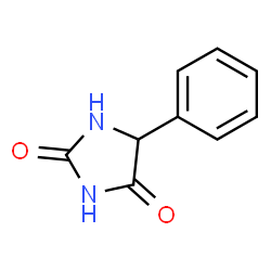 ChemSpider 2D Image | phenylhydantoin | C9H8N2O2