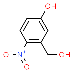 ChemSpider 2D Image | 3-(Hydroxymethyl)-4-nitrophenol | C7H7NO4