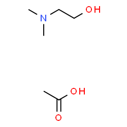 ChemSpider 2D Image | 2-Dimethylaminoethanol acetate | C6H15NO3