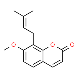ChemSpider 2D Image | Osthol | C15H16O3