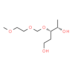 ChemSpider 2D Image | 1,4-Dideoxy-3-O-[(2-methoxyethoxy)methyl]-L-threo-pentitol | C9H20O5
