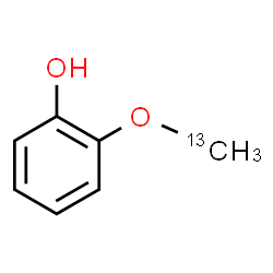 ChemSpider 2D Image | 2-[(~13~C)Methyloxy]phenol | C613CH8O2