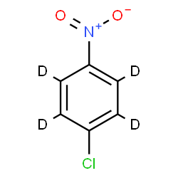 ChemSpider 2D Image | 4-Chloronitrobenzene-d4 | C6D4ClNO2