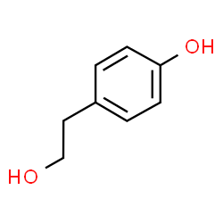 ChemSpider 2D Image | Tyrosol | C8H10O2