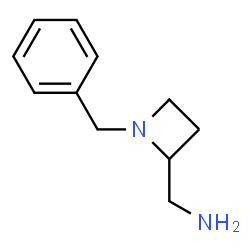 ChemSpider 2D Image | (1-Benzylazetidin-2-yl)methanamine | C11H16N2